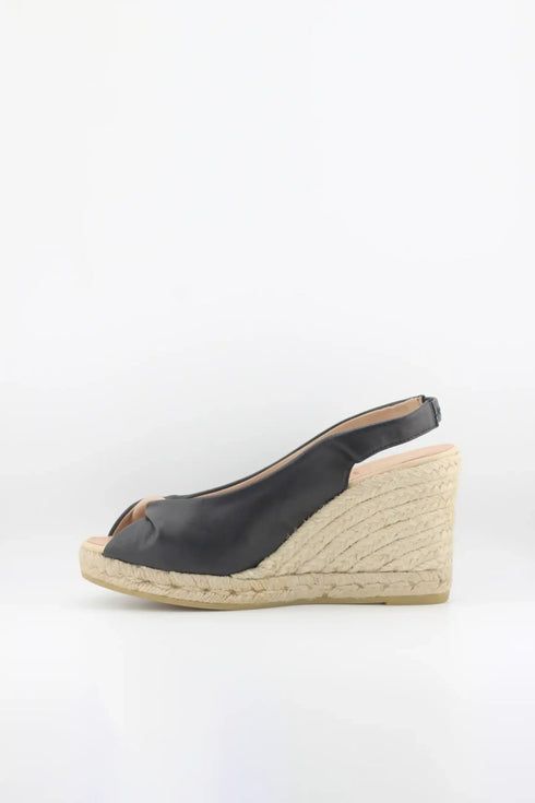 Gaimo Peep Toe Slingback Espadrille Wedges