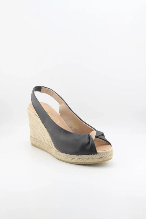 Gaimo Peep Toe Slingback Espadrille Wedges