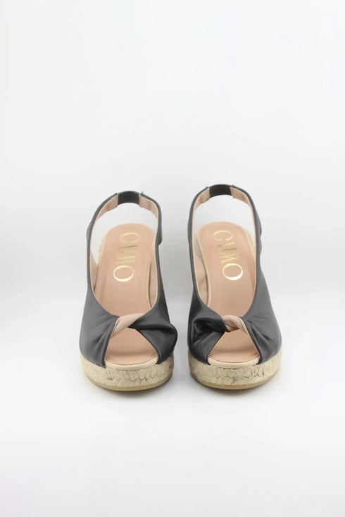 Gaimo Peep Toe Slingback Espadrille Wedges