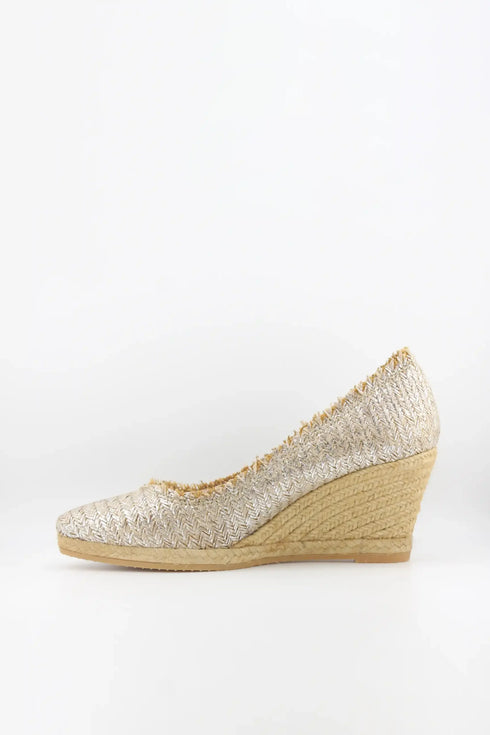 Gaimo Woven Espadrille Wedge Slip-On