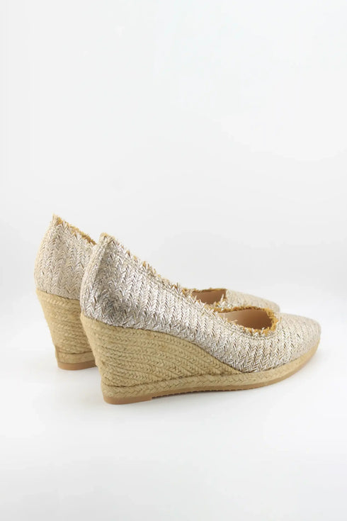 Gaimo Woven Espadrille Wedge Slip-On