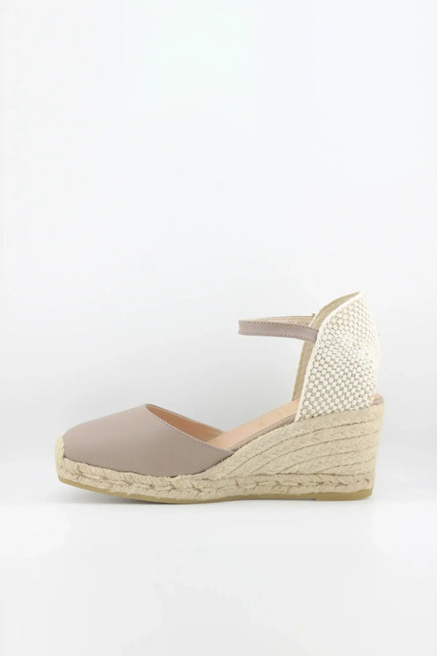 Gaimo Espadrille Wedge Sandal with Ankle Strap