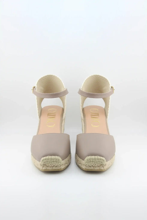 Gaimo Espadrille Wedge Sandal with Ankle Strap