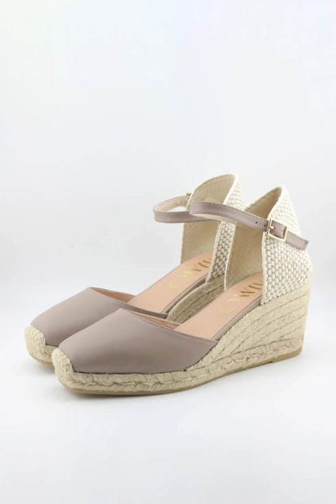 Gaimo Espadrille Wedge Sandal with Ankle Strap