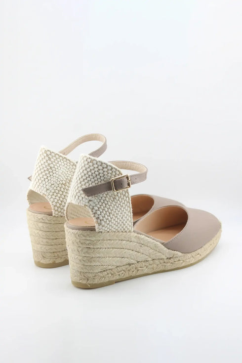 Gaimo Espadrille Wedge Sandal with Ankle Strap