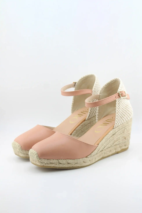 Gaimo Espadrille Wedge Sandal with Ankle Strap