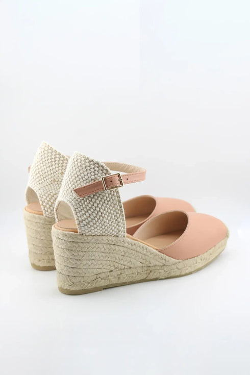 Gaimo Espadrille Wedge Sandal with Ankle Strap