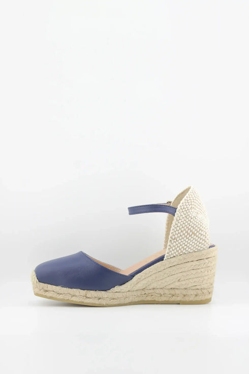 Gaimo Espadrille Wedge Sandal with Ankle Strap