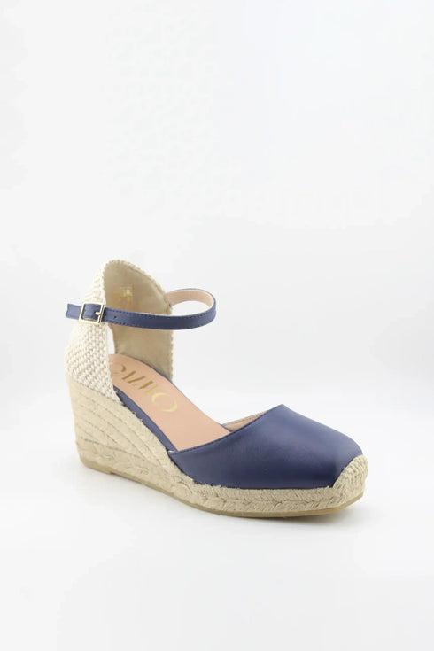 Gaimo Espadrille Wedge Sandal with Ankle Strap