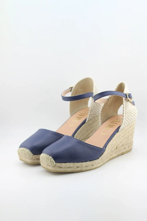 Gaimo Espadrille Wedge Sandal with Ankle Strap