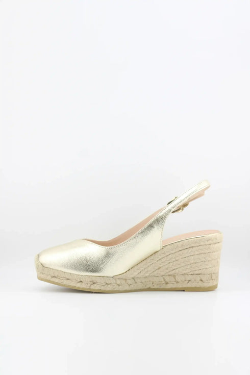 Gaimo Slingback Espadrille Wedge Sandals