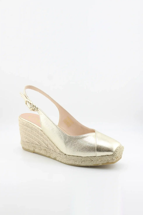 Gaimo Slingback Espadrille Wedge Sandals
