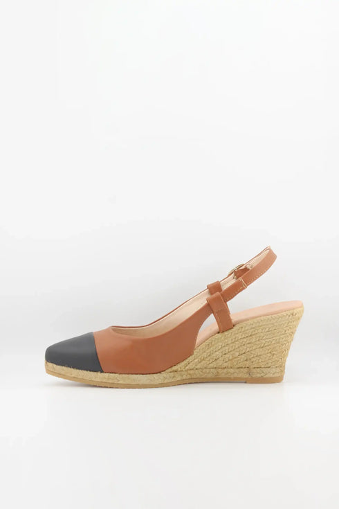 Gaimo Slingback Espadrille Wedge Shoes