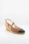 Gaimo Slingback Espadrille Wedge Shoes