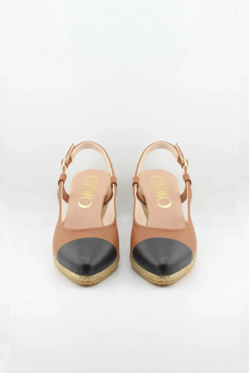 Gaimo Slingback Espadrille Wedge Shoes