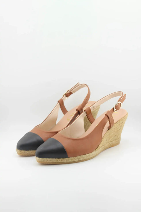 Gaimo Slingback Espadrille Wedge Shoes