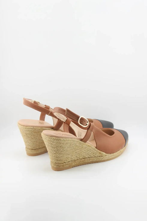 Gaimo Slingback Espadrille Wedge Shoes