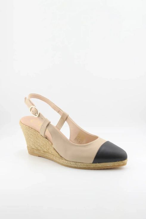 Gaimo Slingback Espadrille Wedge Shoes