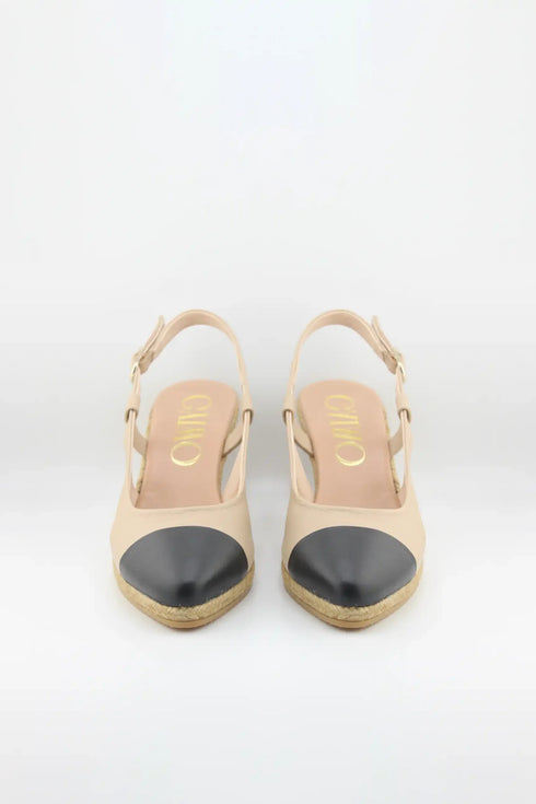 Gaimo Slingback Espadrille Wedge Shoes