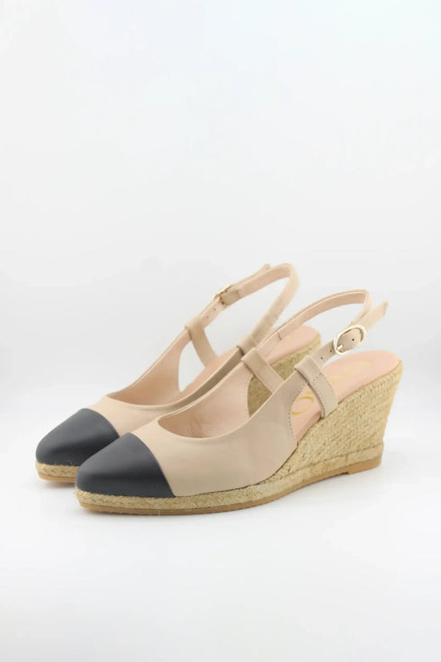 Gaimo Slingback Espadrille Wedge Shoes