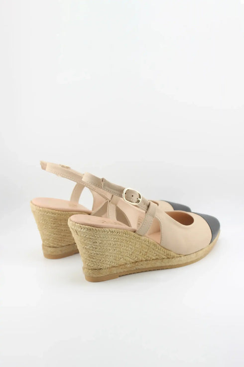 Gaimo Slingback Espadrille Wedge Shoes