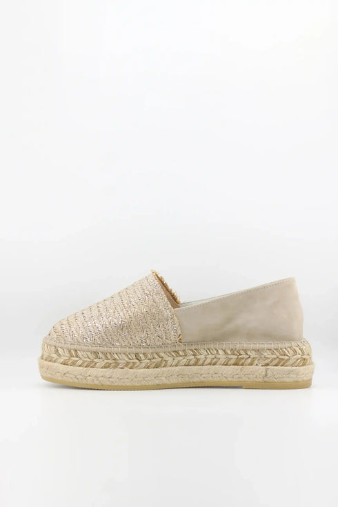 Gaimo Woven Espadrille Platform Slip-On