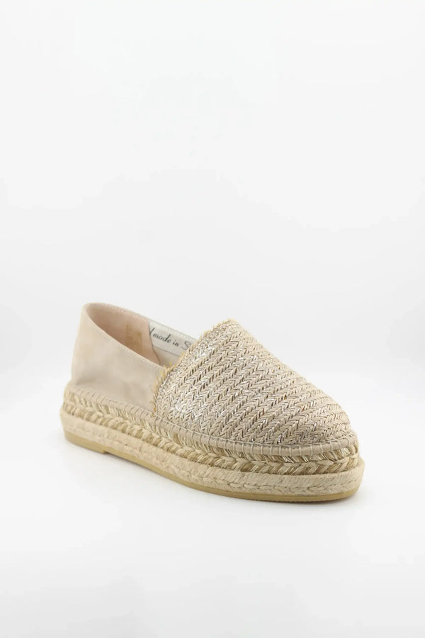 Gaimo Woven Espadrille Platform Slip-On