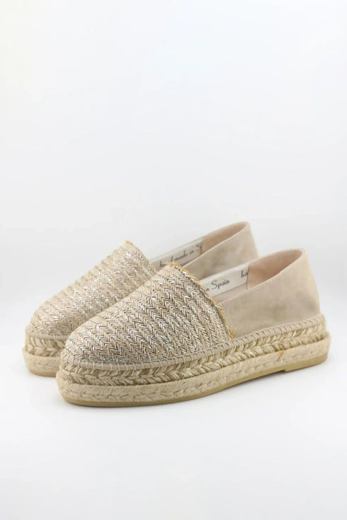 Gaimo Woven Espadrille Platform Slip-On