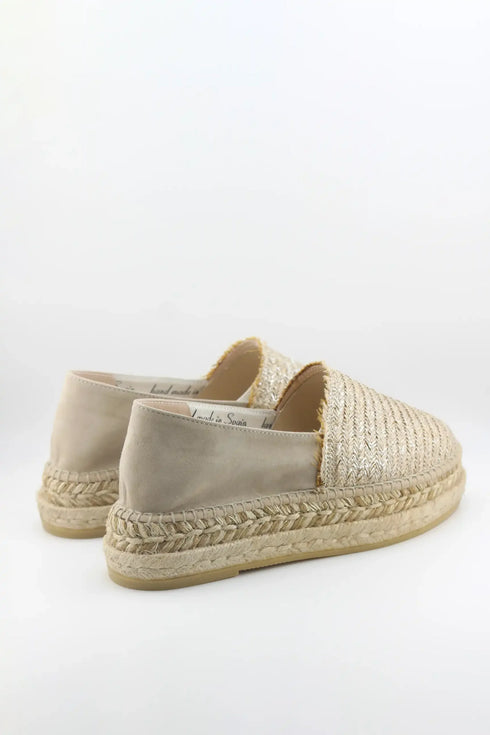 Gaimo Woven Espadrille Platform Slip-On