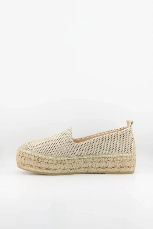 Gaimo Woven Espadrille Platform Loafers