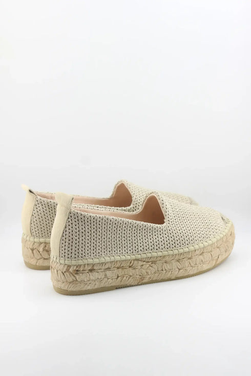 Gaimo Woven Espadrille Platform Loafers