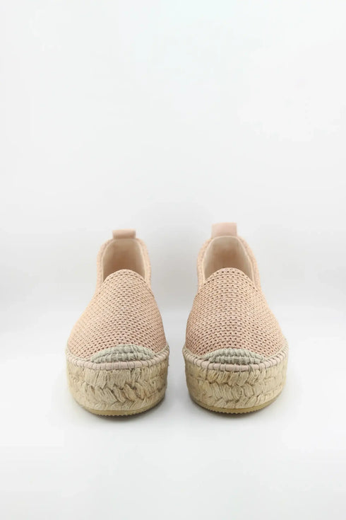 Gaimo Woven Espadrille Platform Loafers