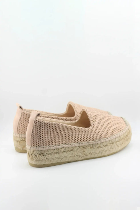 Gaimo Woven Espadrille Platform Loafers