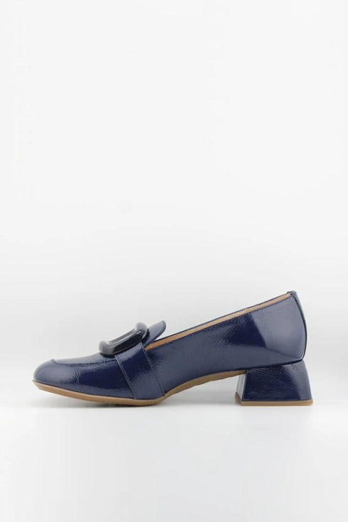 Wonders Patent Leather Loafers with Buckle