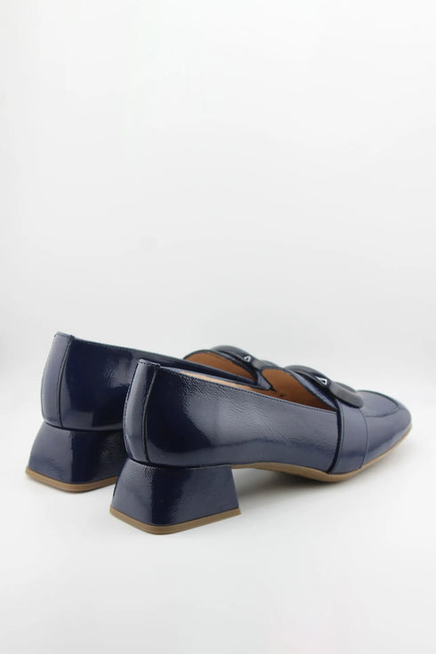Wonders Patent Leather Loafers with Buckle