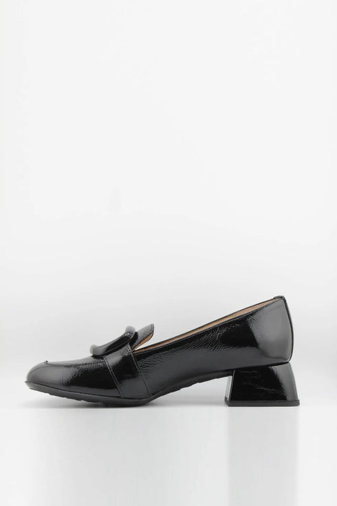 Wonders Patent Leather Loafers with Buckle
