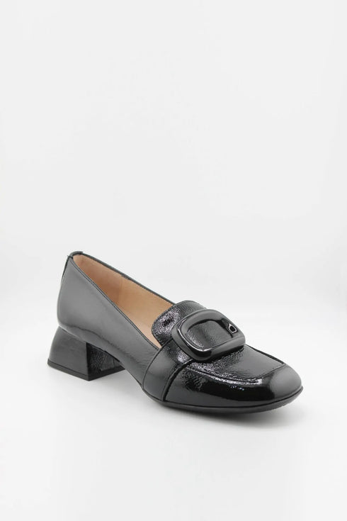 Wonders Patent Leather Loafers with Buckle