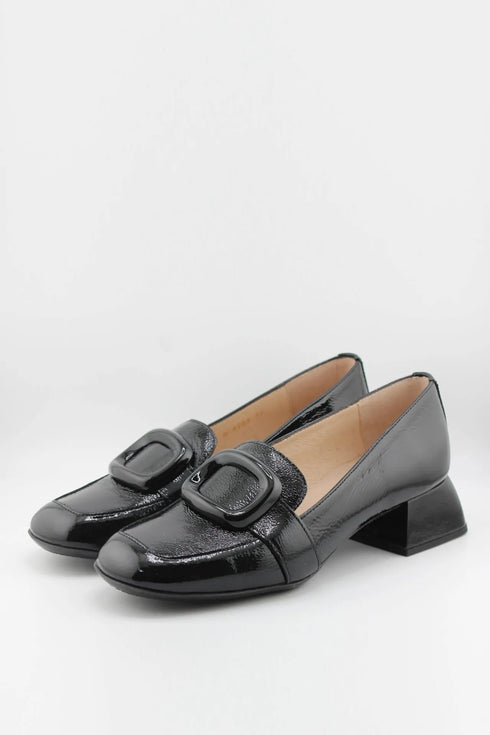 Wonders Patent Leather Loafers with Buckle