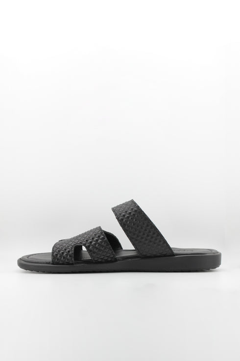 DFC Relax Men Quilted Slip-On Textured Slide Sandals