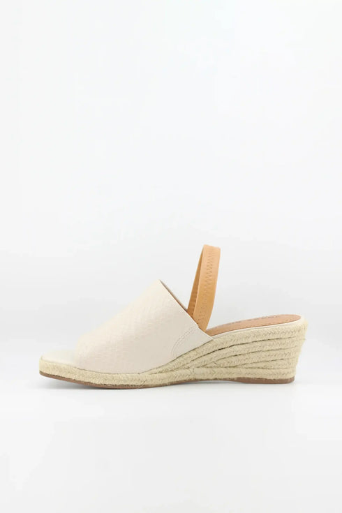 Jorge Bischoff Textured Wedge Espadrille Slingback Sandals