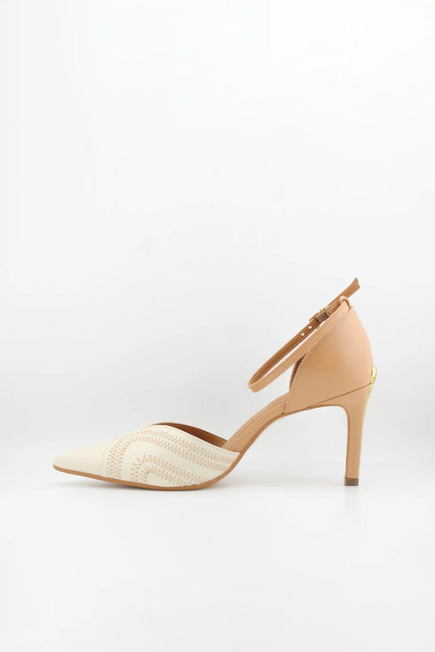 Jorge Bischoff Pointed Toe Ankle Strap Heels
