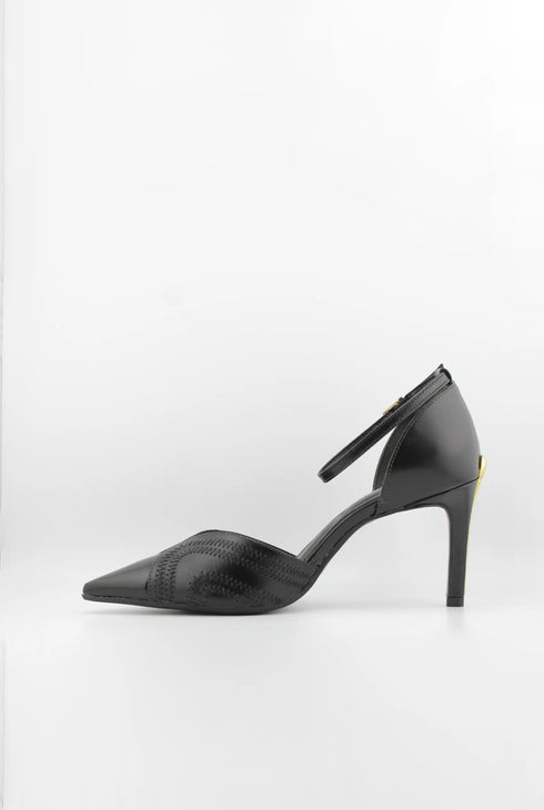 Jorge Bischoff Pointed Toe Ankle Strap Heels