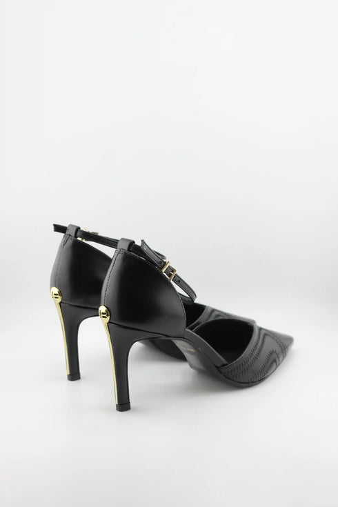Jorge Bischoff Pointed Toe Ankle Strap Heels