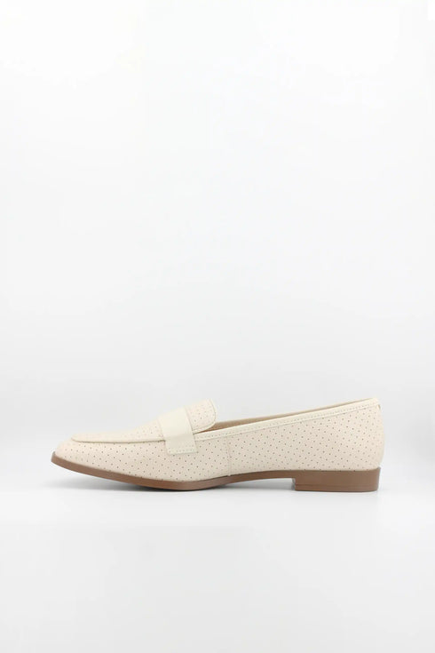 Jorge Bischoff Perforated Leather Loafer with Embellishment