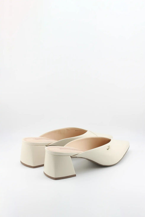 Jorge Bischoff Pointed Toe Block Heel Mules