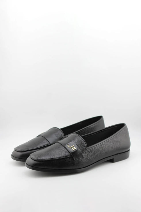 Jorge Bischoff Perforated Leather Loafer with Embellishment