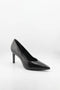 Jorge Bischoff Snake-Embossed Pointed Toe Pumps