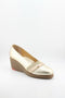 DFC Relax Metallic Slip-On Wedge Loafers