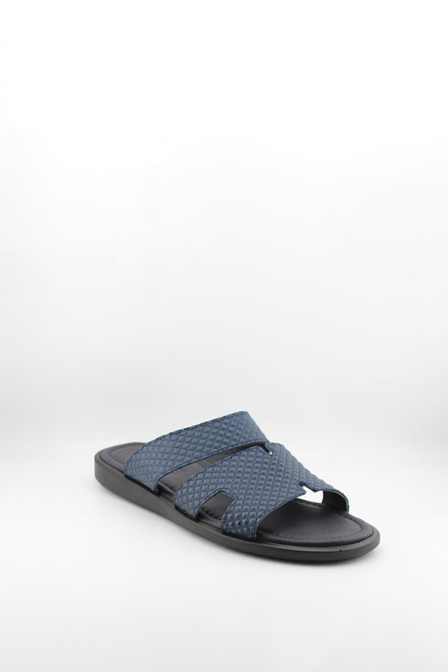 DFC Relax Men Quilted Slip-On Textured Slide Sandals