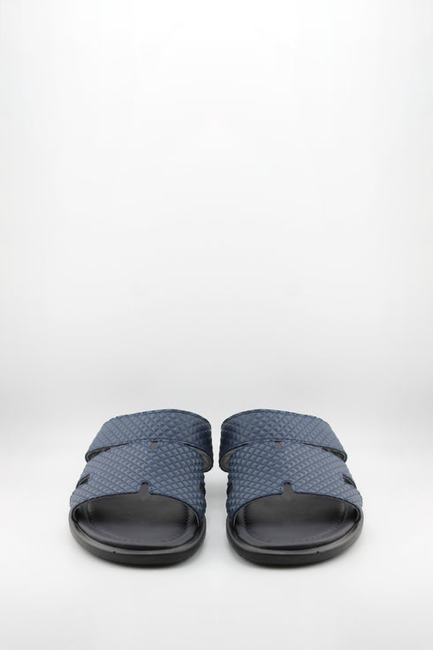 DFC Relax Men Quilted Slip-On Textured Slide Sandals